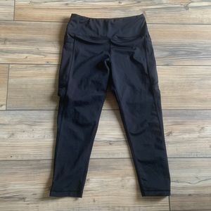 Black work out leggings